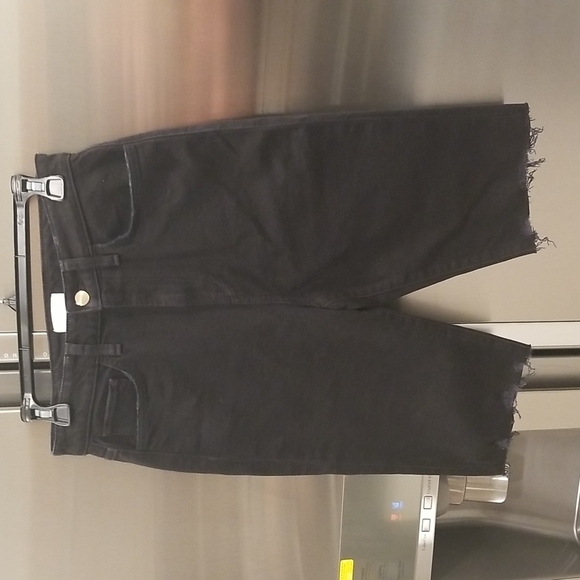 💕FAVORITE DAUGHTER💕 The Eva Long Slim Short ~ Portland Black 27 NWT - Picture 6 of 12